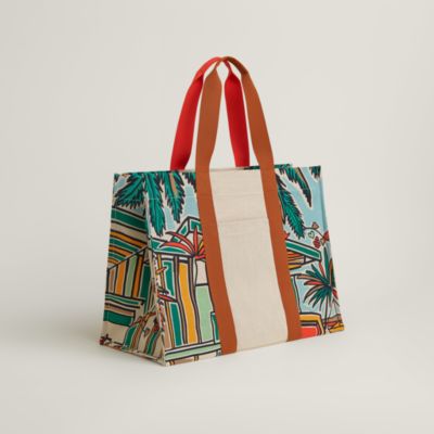 新品　エルメス　ビーチバッグ　ブルースマルト 新品 エルメス ビーチバッグ ブルースマルト - メルカリ